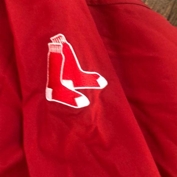 Red Sox official MLB windbreaker pull over - Picture 4 of 5
